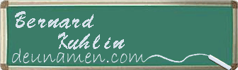 Bernard Kuhlin Visitenkarte